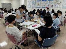グループワーク後発表の様子