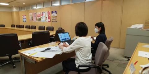 講師　森田由香先生   (一財)茨城県メディカルセンター 視聴覚課職員4名